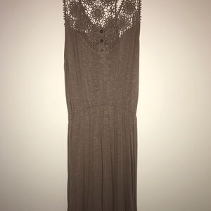 Tan dress xl